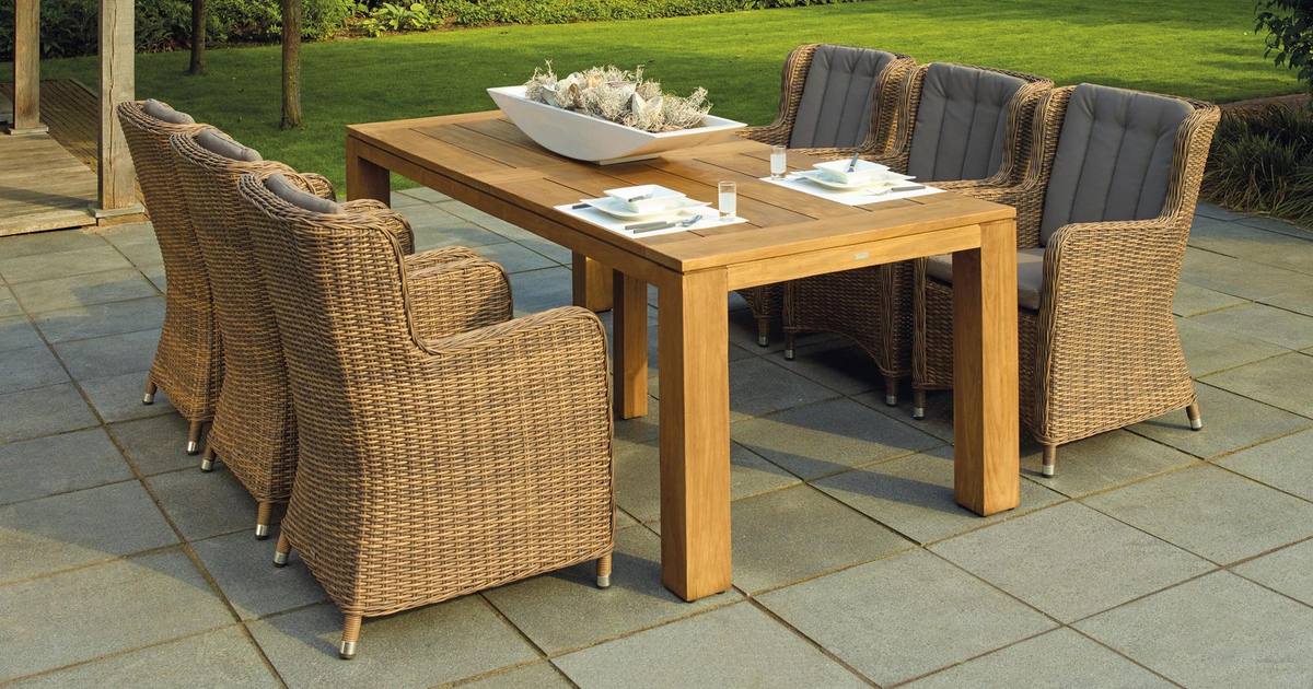 Teak, konstrotting eller aluminium: så väljer du utemöbelmaterial